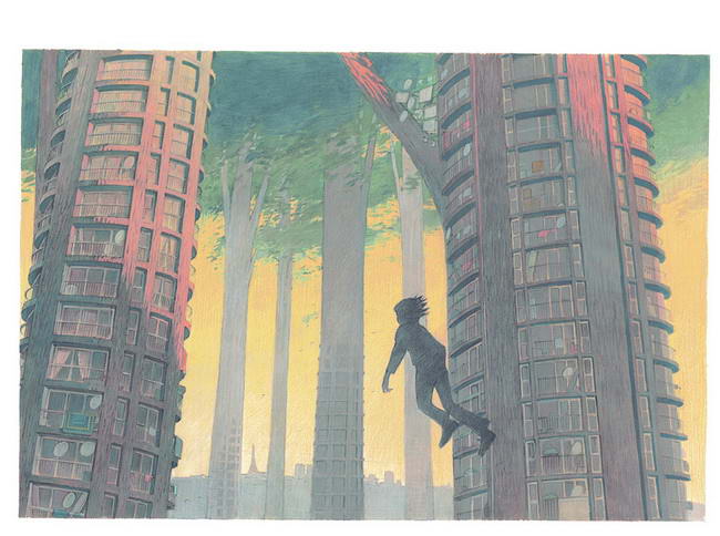 24 -Revoir-Paris Francois-Schuiten Aulnay-sous-Bois La memoire des forets